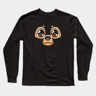 Bear Face Long Sleeve T-Shirt